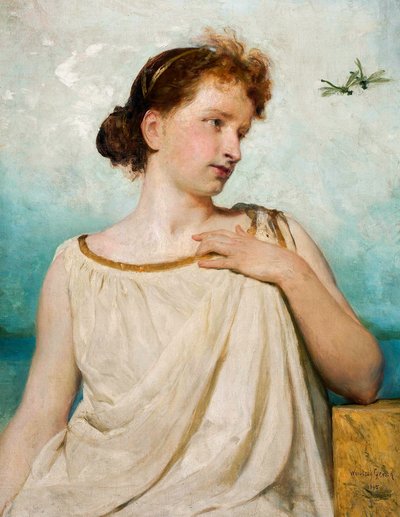 Portrait of Irena Poswikowna-Solska by Wojciech Gerson